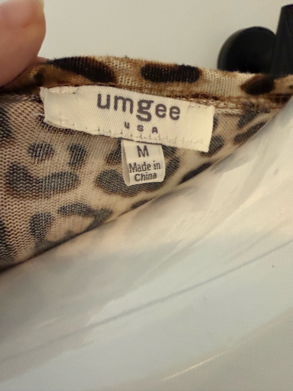 Umgee Leopard Print Open Front Cardigan - Brown & Black - Picture 2 of 8
